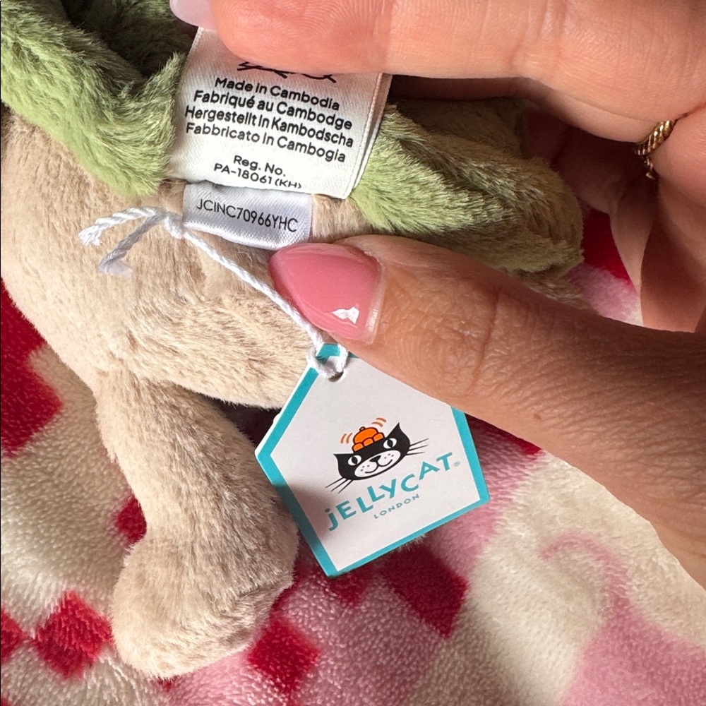 Jellycat Thimble Turtle - Picture 7 of 7